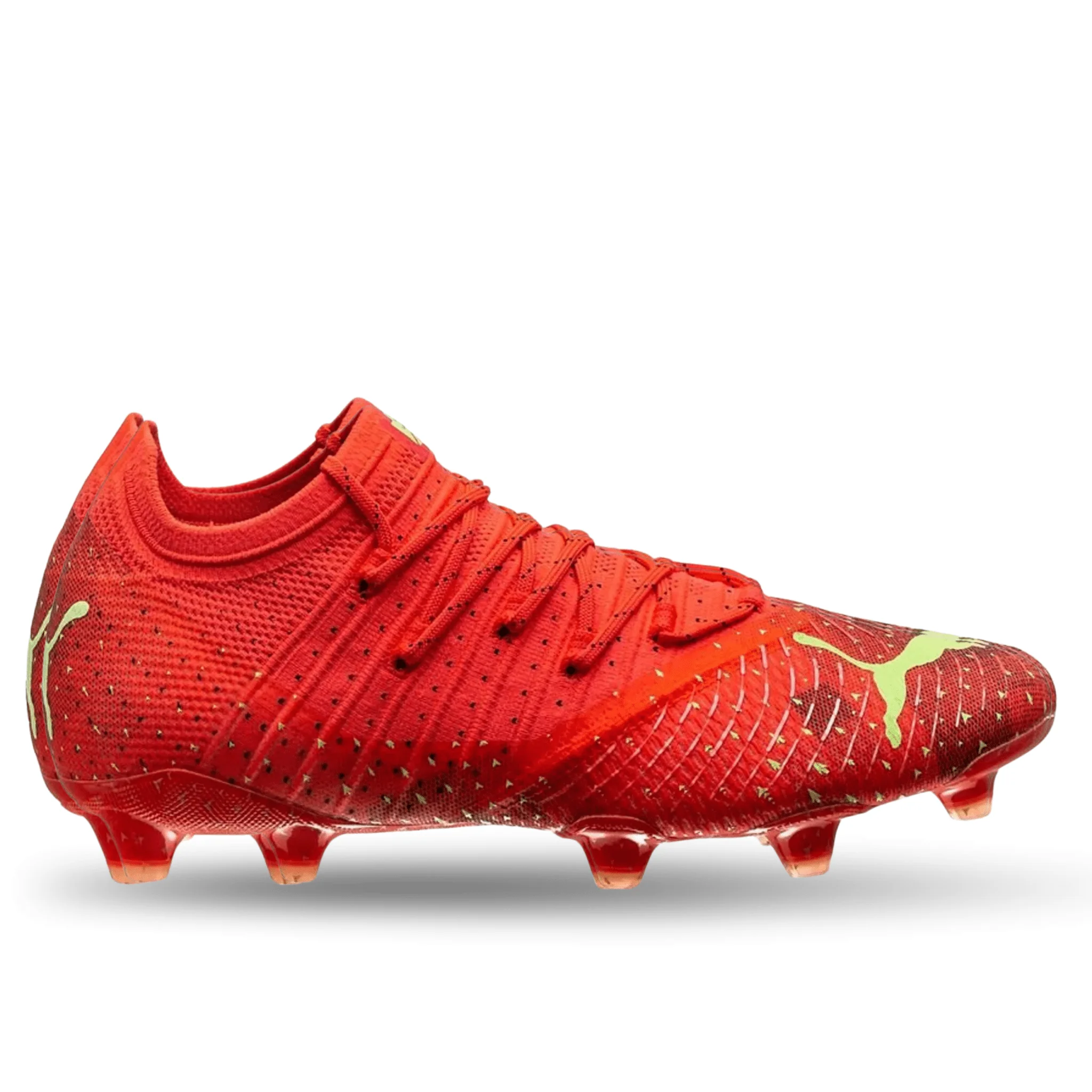 Puma Future Z 1.4 FG/AG Soccer Cleats (Fiery Coral/Fizzy Light) - Image 3