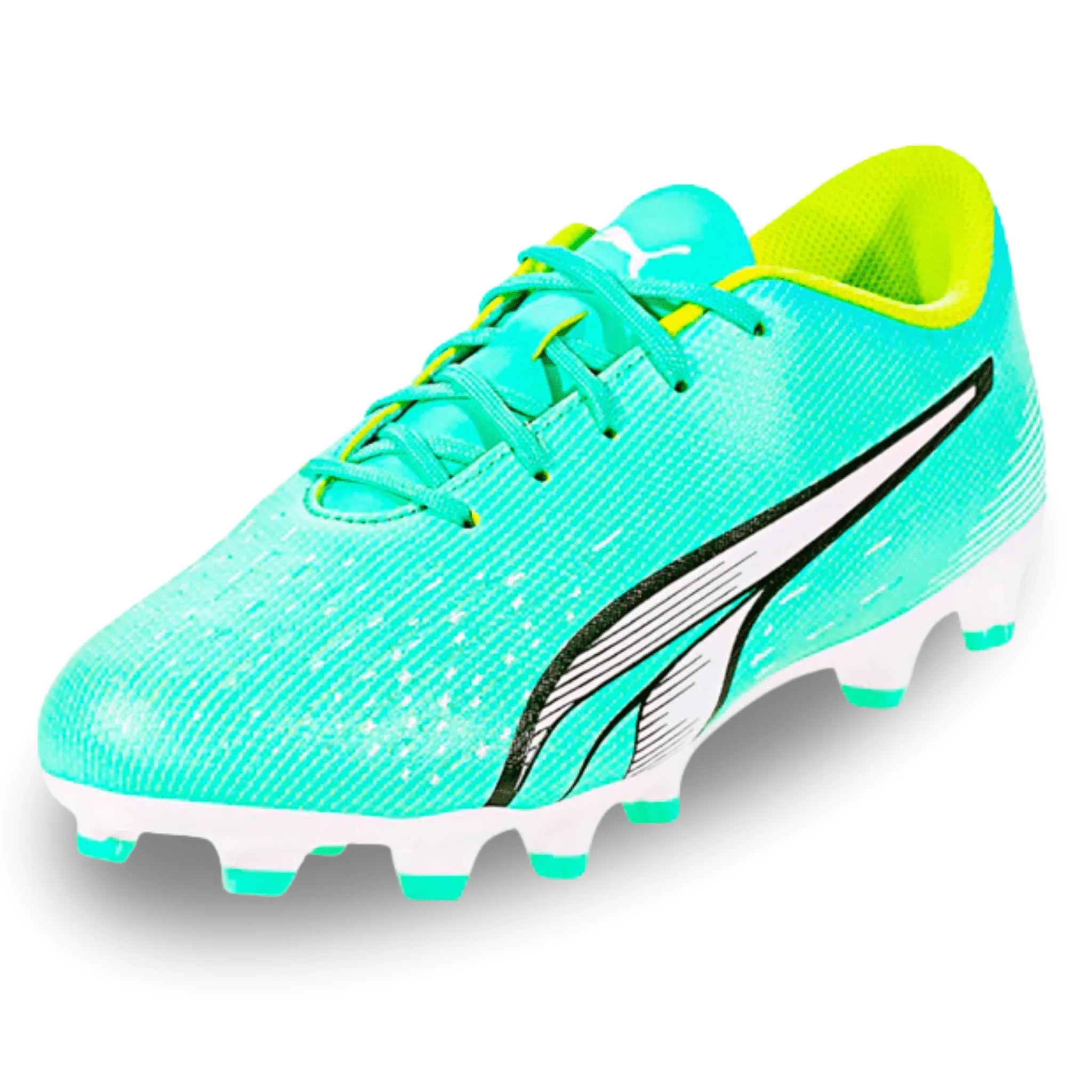 Puma Jr. Ultra Play FG/AG Soccer Cleats (Peppermint/White) - Image 4