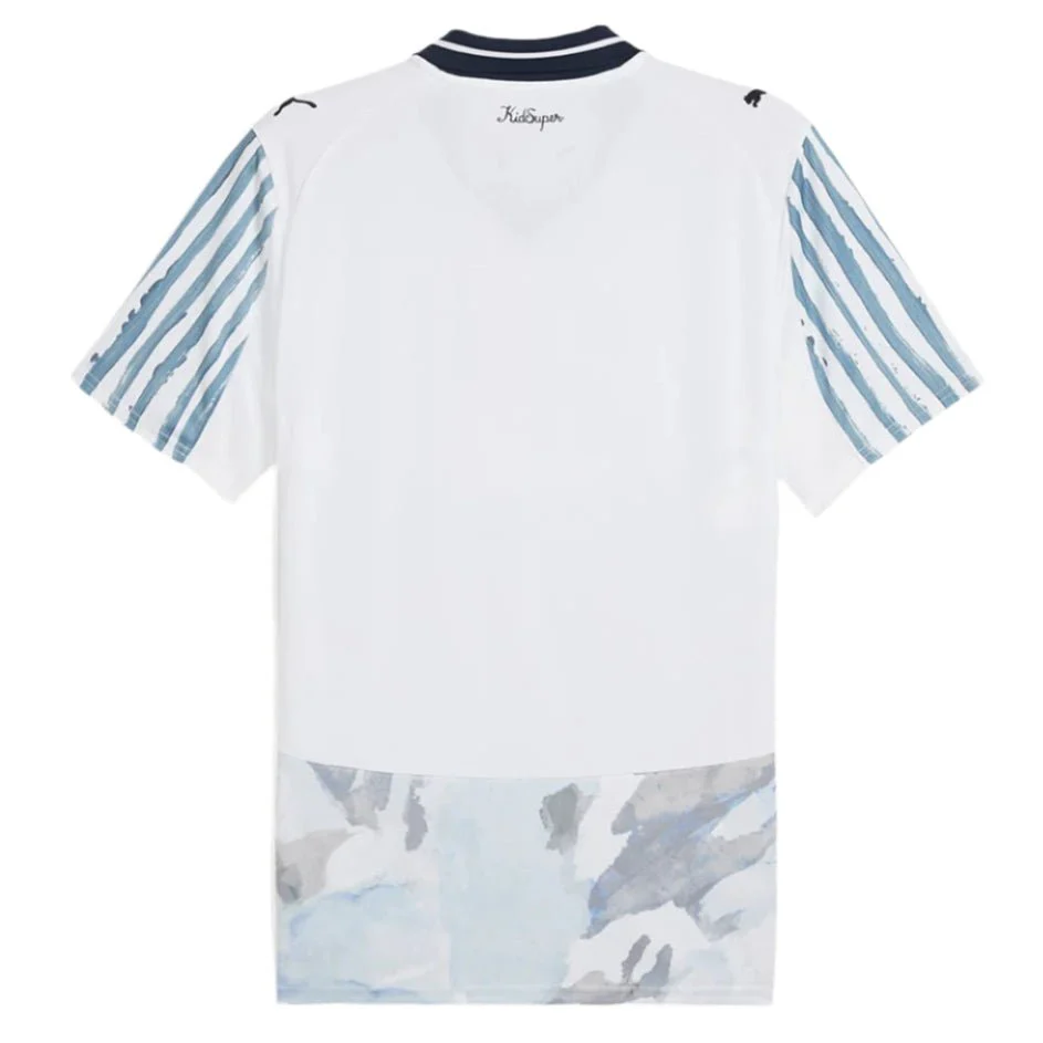 Puma Monterrey 25/26 Kid Super Jersey (Puma White/Deep Navy) - Image 2