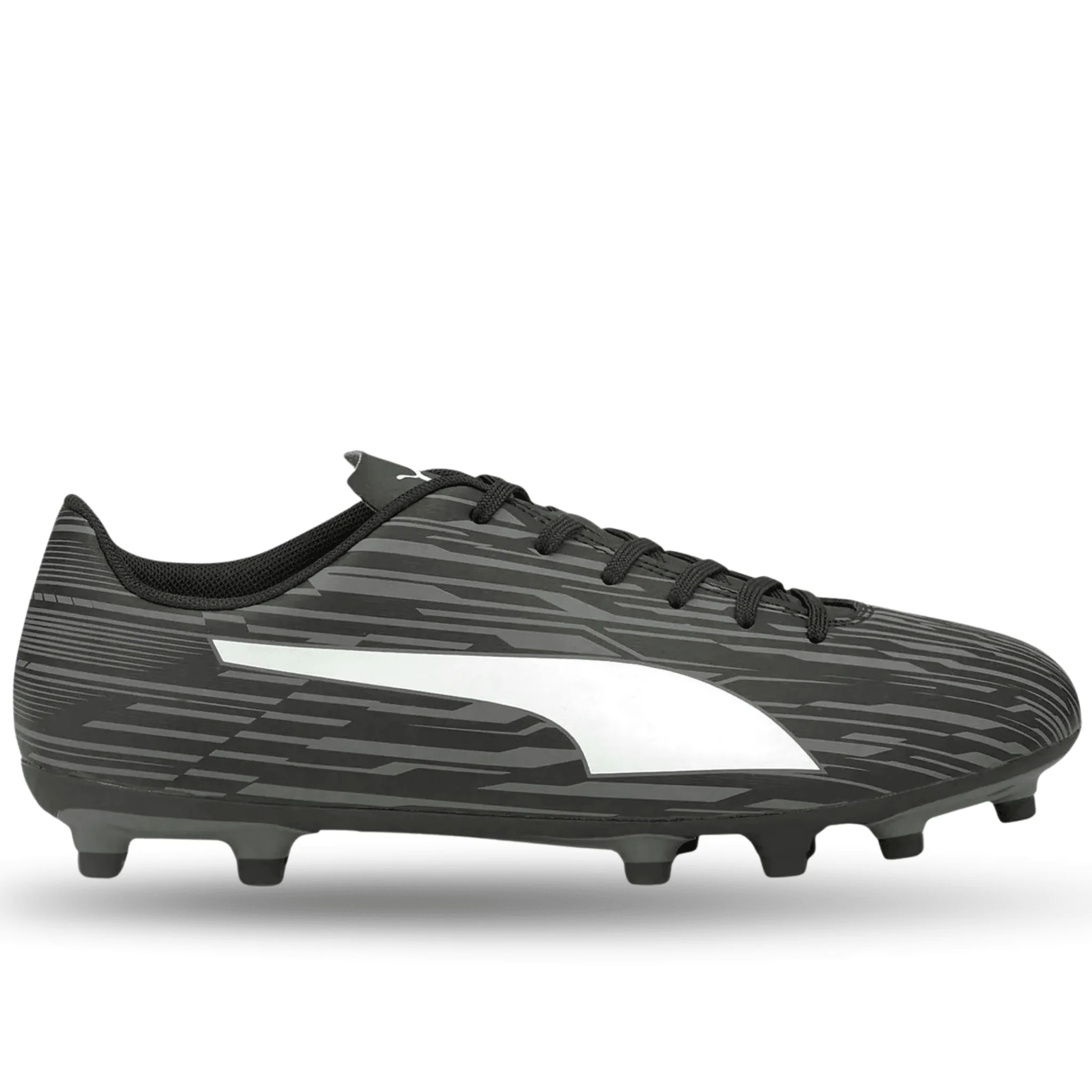 Puma Rapido III FG/AG Soccer Cleats (Puma Black/Castlerock) - Image 4