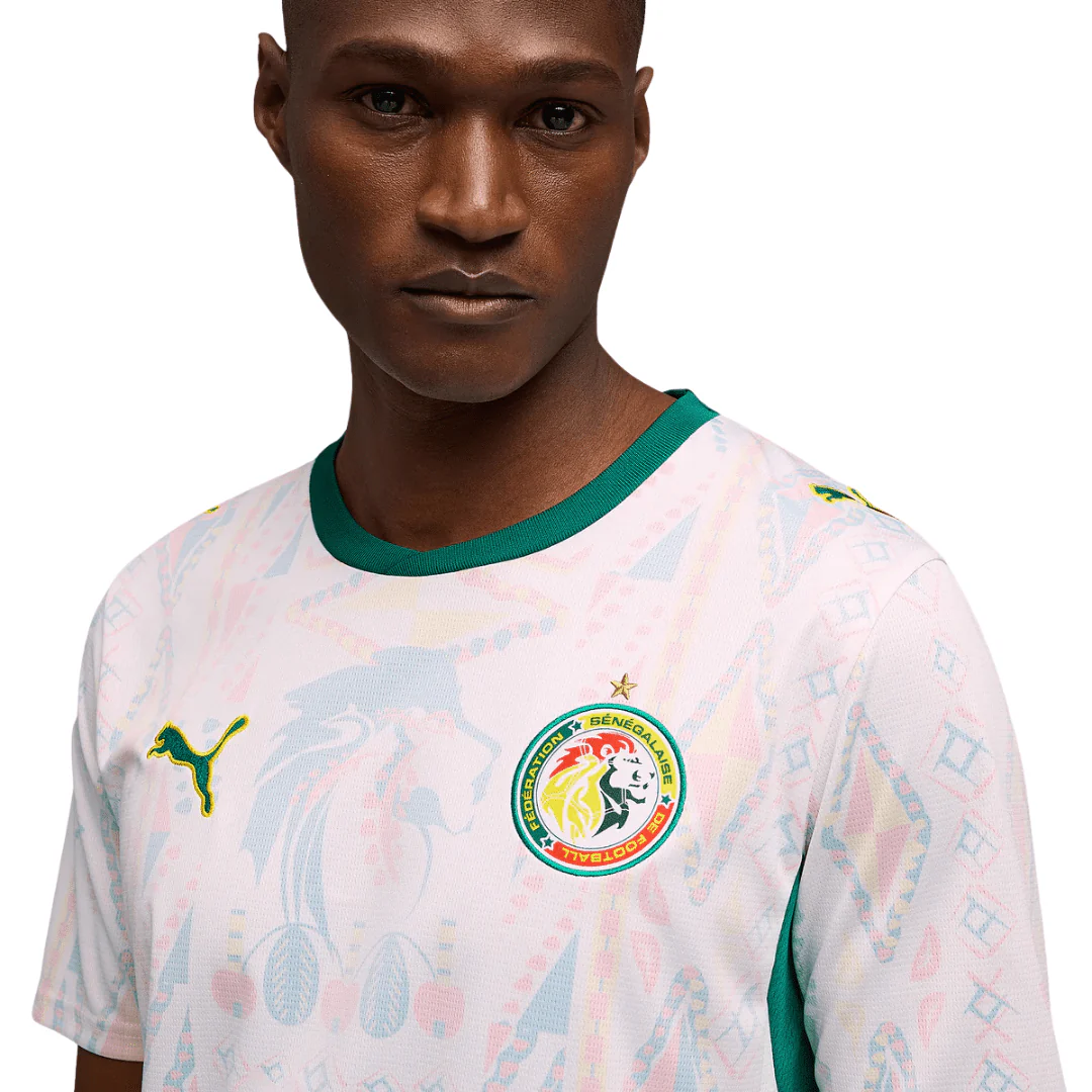 Puma Mens Senegal 2026 Home Stadium Jersey (White/Green) - Image 6