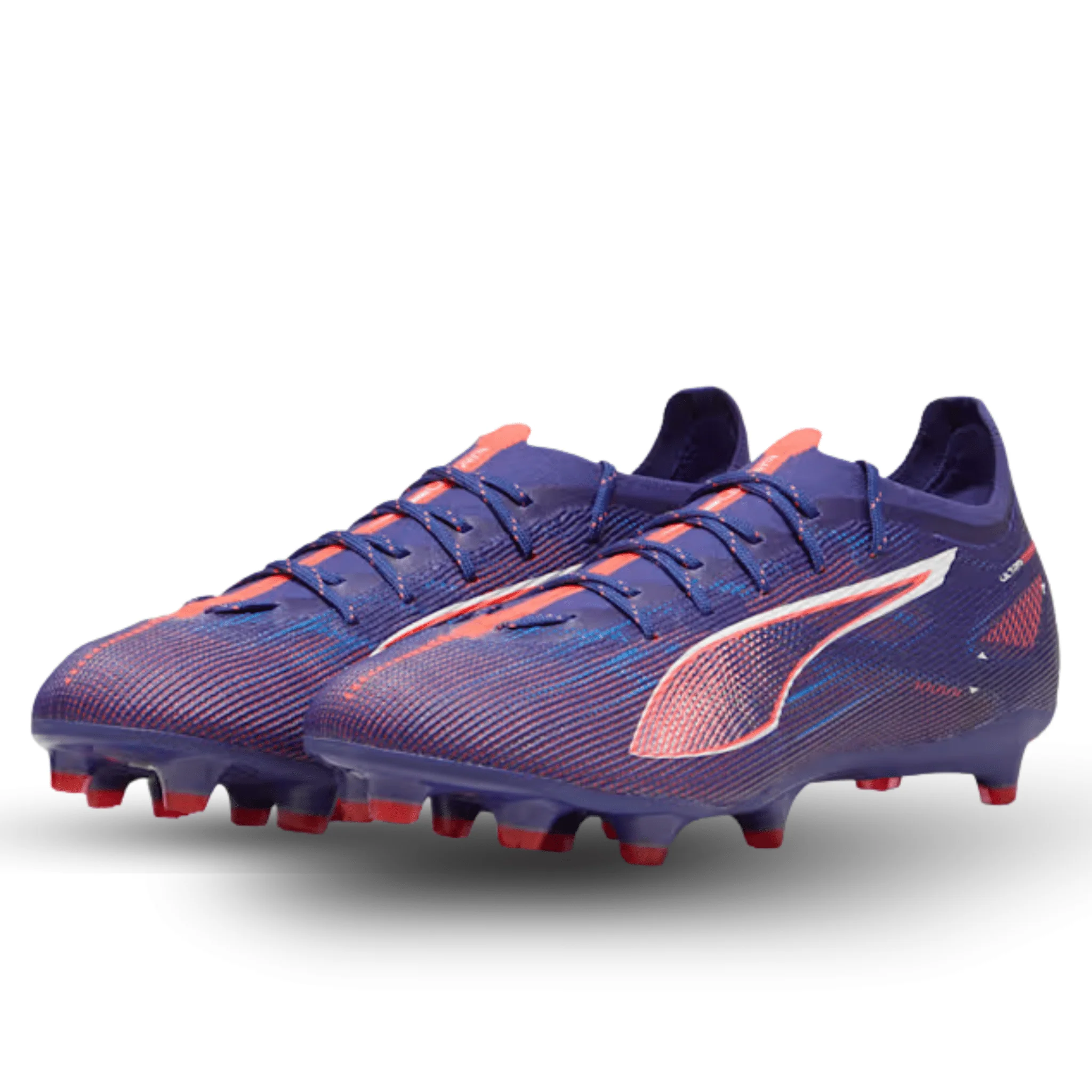 Puma Ultra 5 Pro FG/AG Soccer Cleats (Lapis Lazuli/Sunset Glow) - Image 3