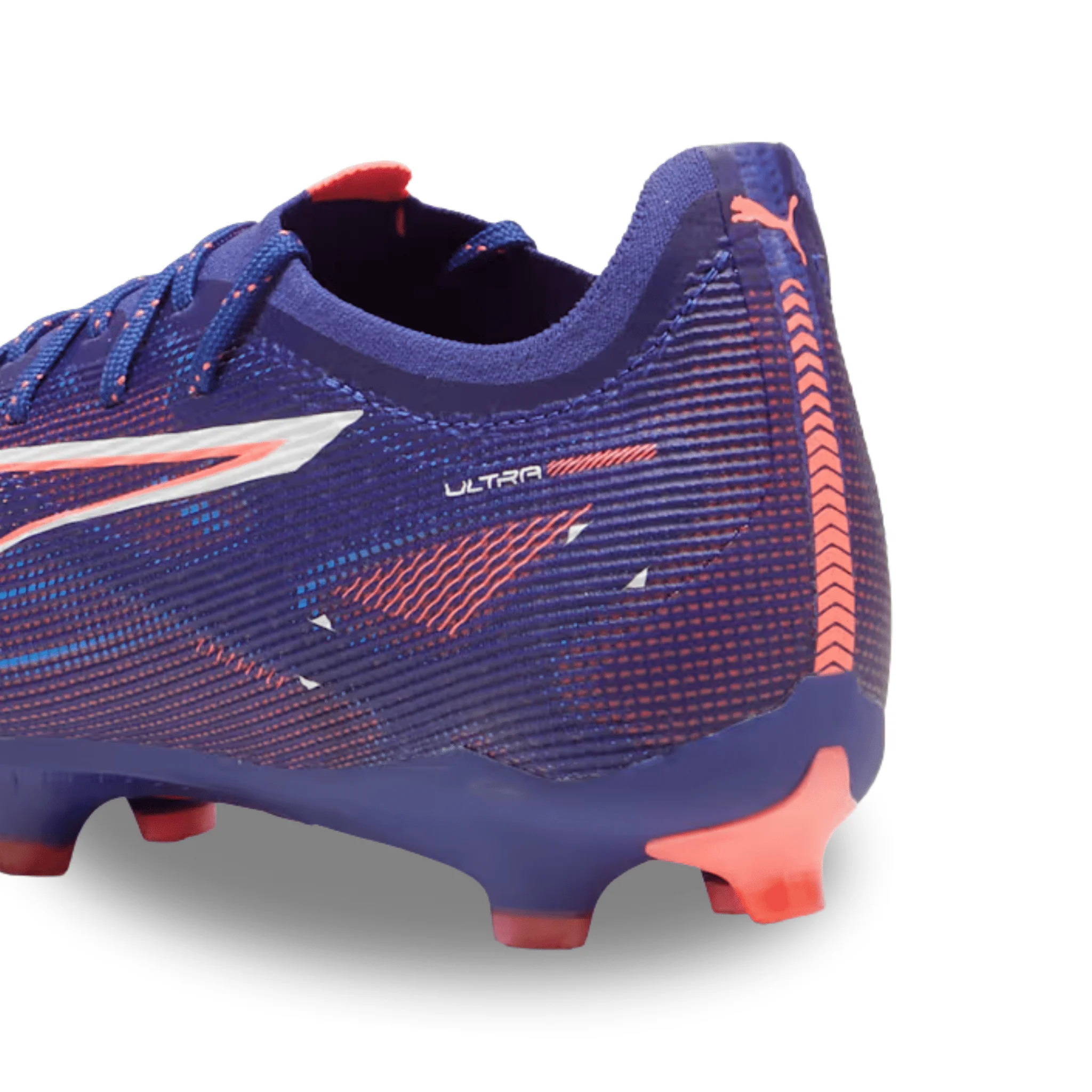 Puma Ultra 5 Pro FG/AG Soccer Cleats (Lapis Lazuli/Sunset Glow) - Image 4