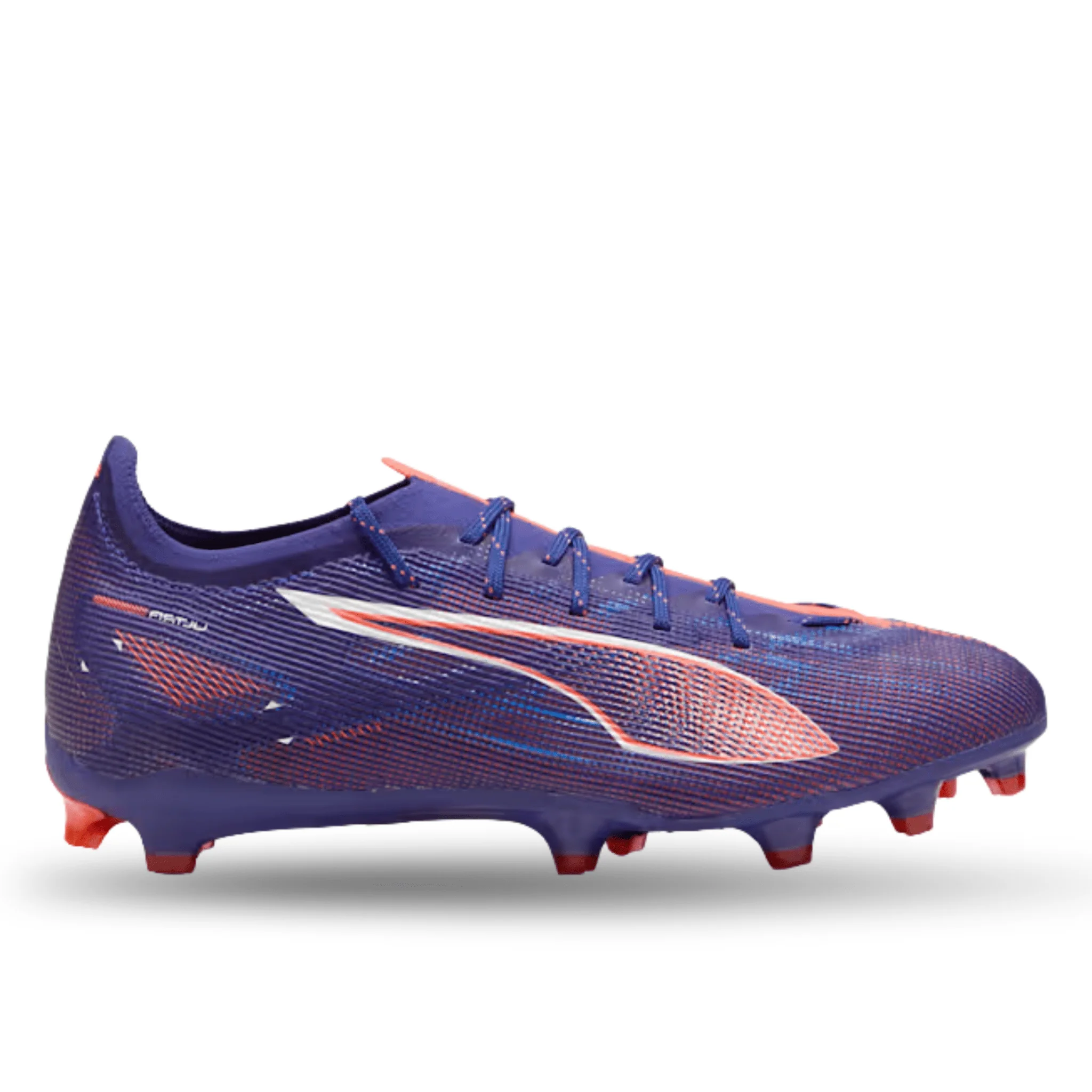 Puma Ultra 5 Pro FG/AG Soccer Cleats (Lapis Lazuli/Sunset Glow) - Image 5