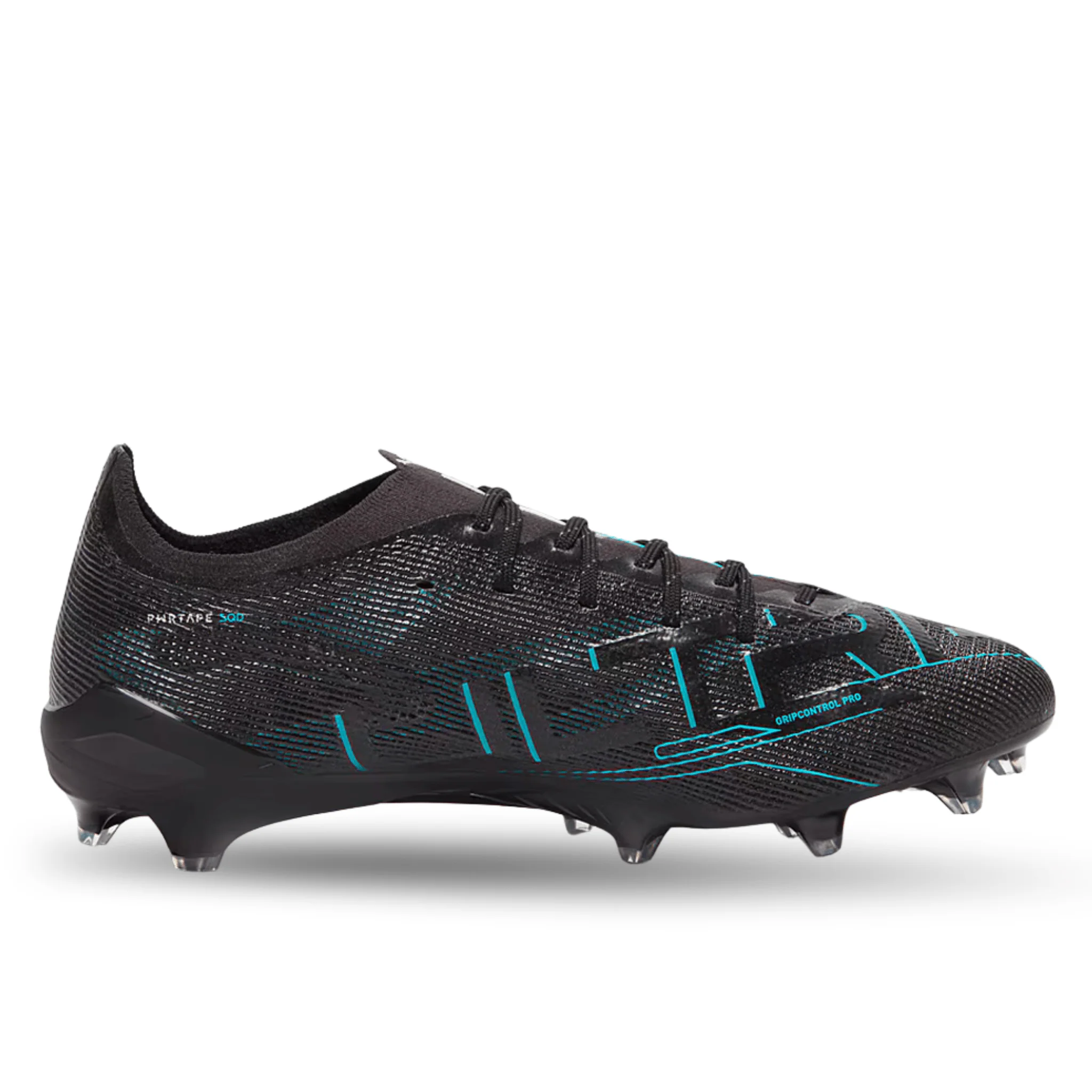 Puma Ultra 5 Ultimate FG Soccer Cleats (Black/Silver/Bright Royal) - Image 2