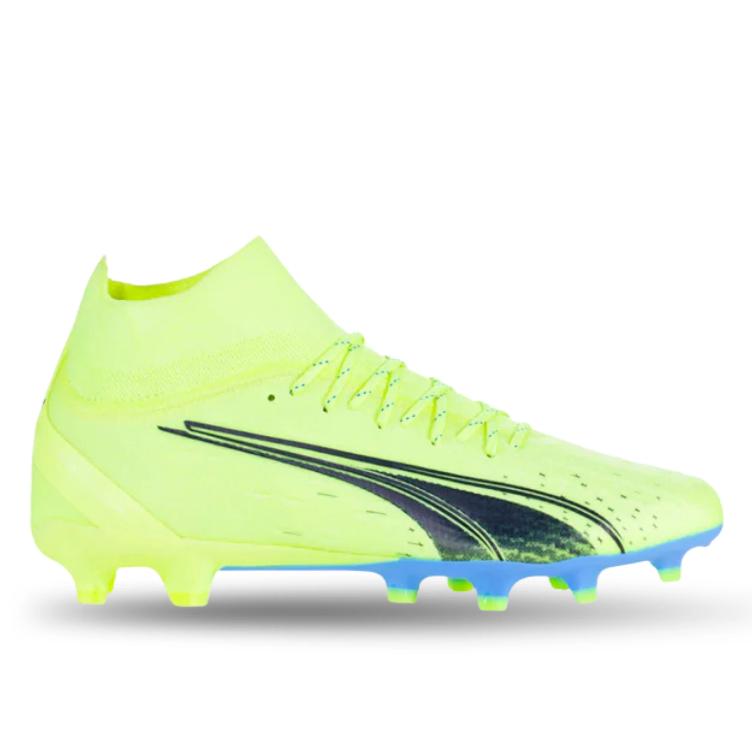 Puma Ultra Pro FG/AG Soccer Cleats (Fizzy Light/Parisian Blue) - Image 5