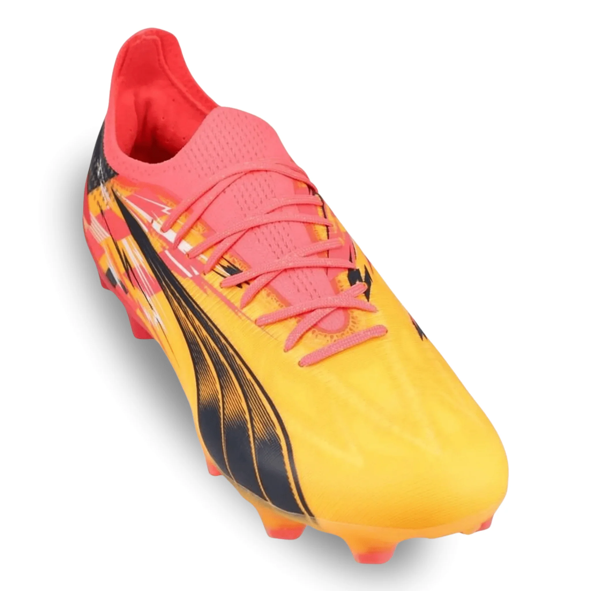 Puma Ultra Ultimate Christian Pulisic FG/AG Soccer Cleats (Sun Stream/Puma Navy) - Image 3