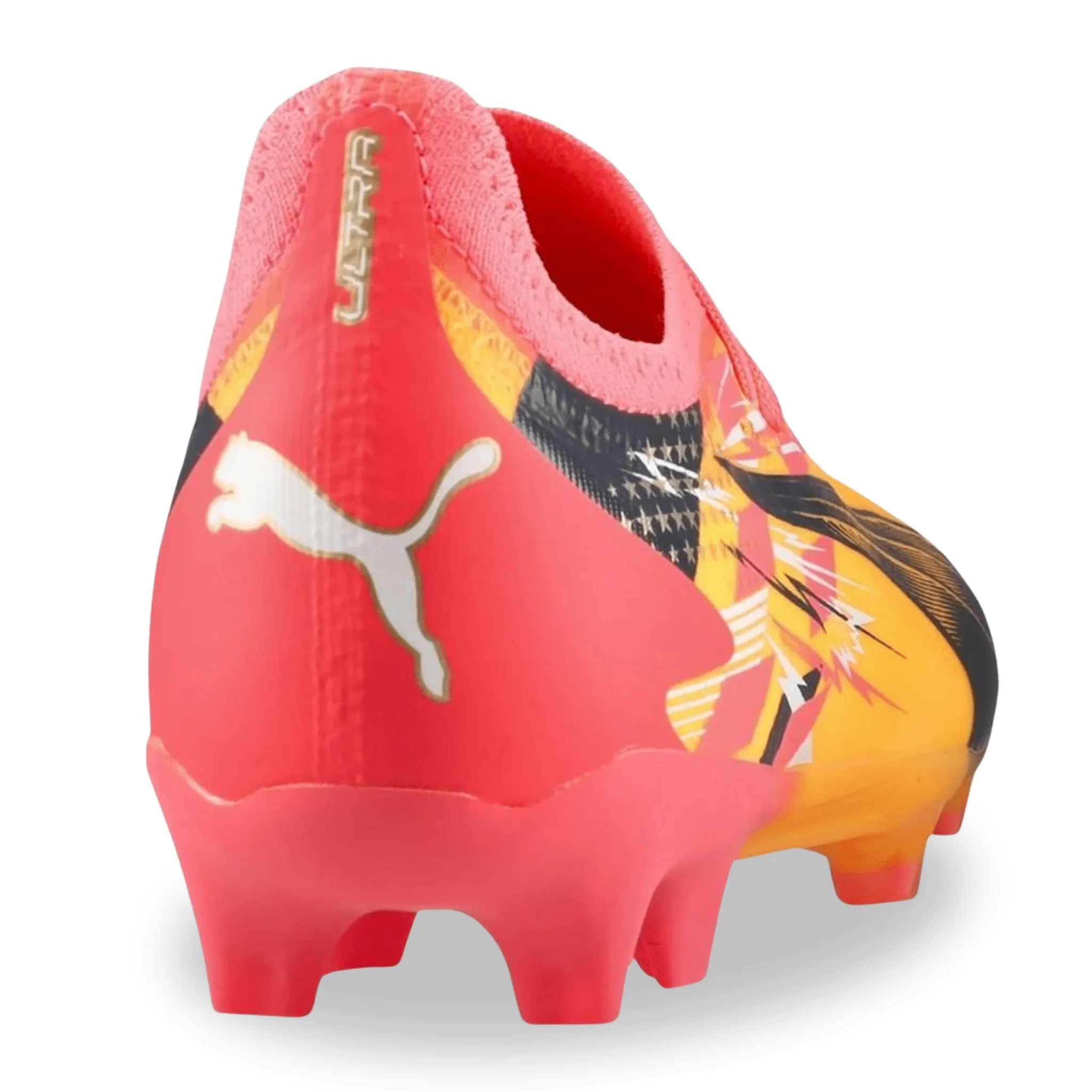 Puma Ultra Ultimate Christian Pulisic FG/AG Soccer Cleats (Sun Stream/Puma Navy) - Image 4