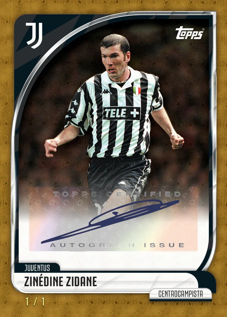 Topps Juventus 25/26 Collectors Tin Set Trading Cards (Black/White) - Image 10