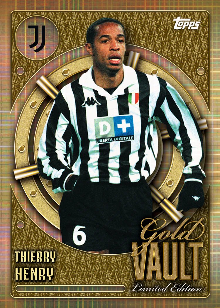 Topps Juventus 25/26 Collectors Tin Set Trading Cards (Black/White) - Image 3