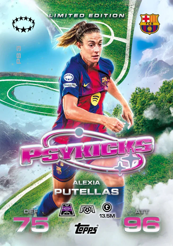 Topps Match Attax 2025/26 Psykicks Mega Tin #2 (45 Cards + 3 Limited Edition) - Image 4