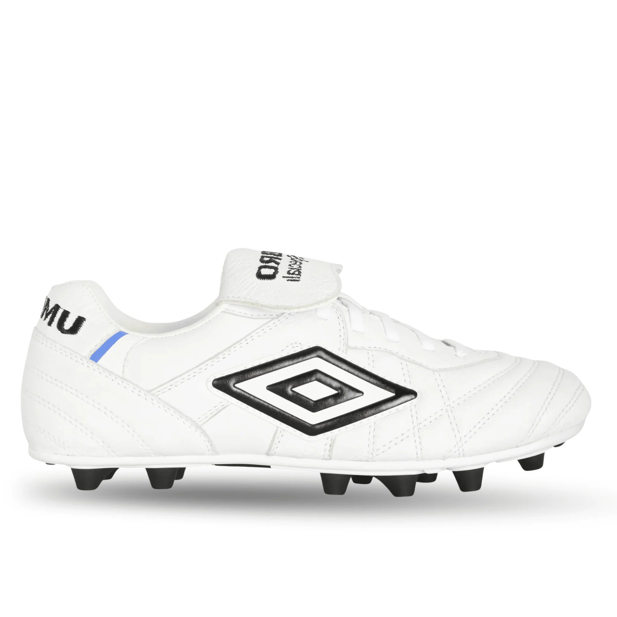 Umbro Speciali Pro 24 FG Soccer Cleats (White/Black/Royal) - Image 2